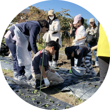食育キャラバンの実施風景 1